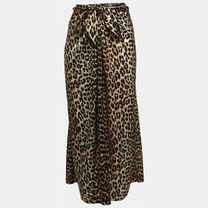 Ganni silk printed maxi skirt NWTEU size 36 US size 4. Offers welcome.